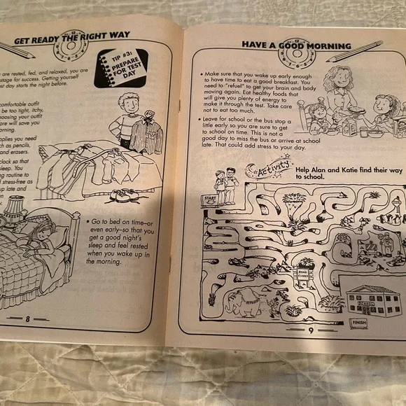 Believe, achieve, and succeed at test time! An educational activities book! New - Picture 4 of 6